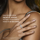 Limited Edition Ultra Colour 60 Second Express Metallic Nail Enamel Midnight Spark