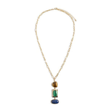 Elodie Statement Stone Necklace