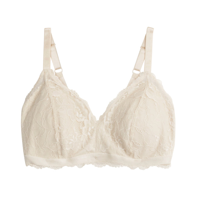 Lace Bralette Beige