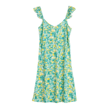 Tropical Frill Strap Nightie