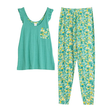 Tropical Vest Jogger PJs