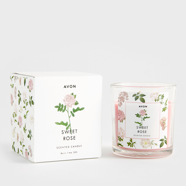 Sweet Rose Candle - 120g