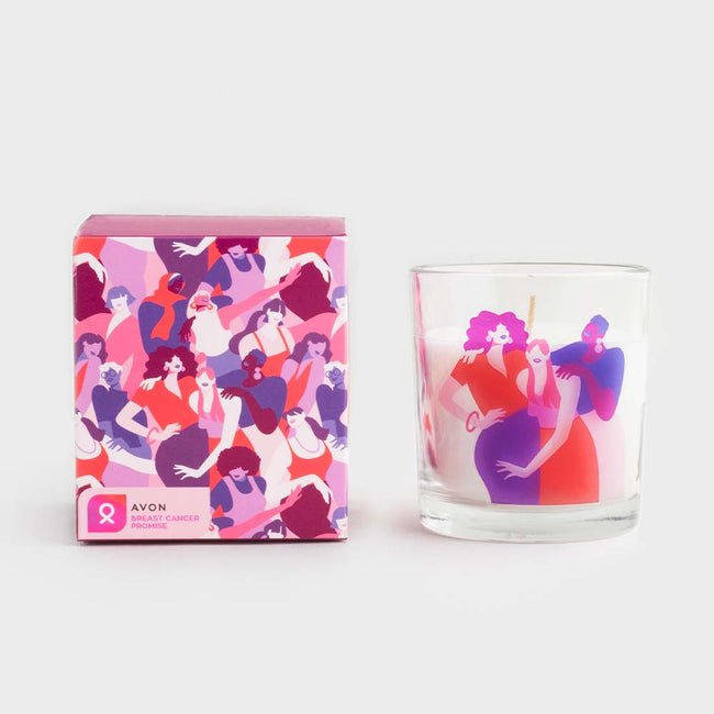 Breast Cancer Candle