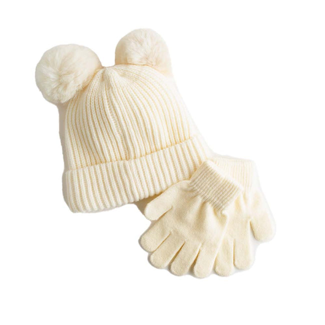 Kids' Hat & Mittens Set